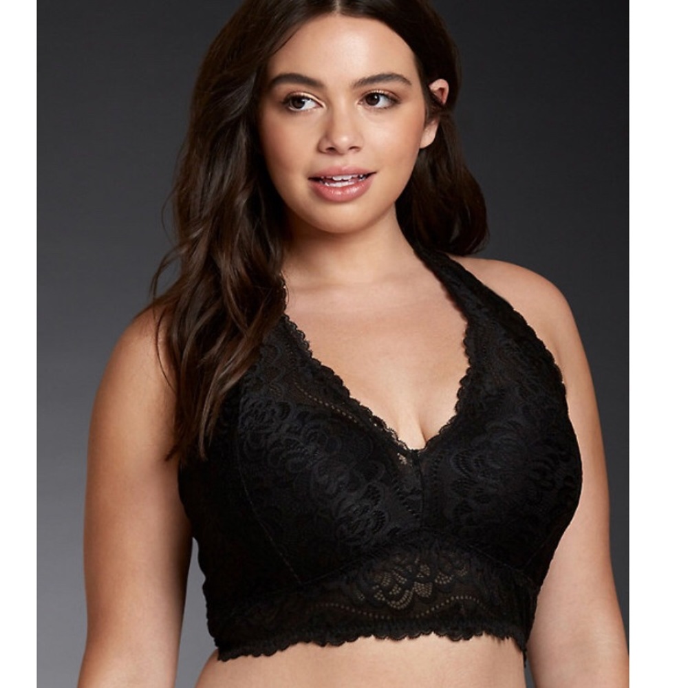 Torrid Lace Halter Bralette